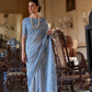Graceful Bagru Cotton Saree with Dabu Zari Design