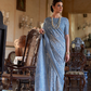 Graceful Bagru Cotton Saree with Dabu Zari Design