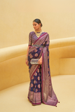 LAVANTE_FASHION_Banarasi_Organza_Bagh_Floral_Embellished_Designer_Saree_11 - LaVante Fashion