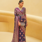 Banarasi Organza Bagh Floral Embellished Designer Saree