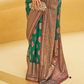 Banarasi Organza Bagh Floral Embellished Designer Saree