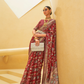 Banarasi Organza Bagh Floral Embellished Designer Saree