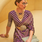 Banarasi Organza Bagh Floral Embellished Designer Saree