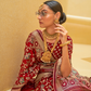 Banarasi Organza Bagh Floral Embellished Designer Saree