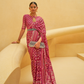 Banarasi Organza Bagh Floral Embellished Designer Saree