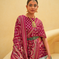 Banarasi Organza Bagh Floral Embellished Designer Saree