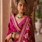 Banarasi Silk Blend Saree with Rich Zari Weaving