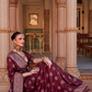 Banarasi Silk Blend Saree with Rich Zari Weaving