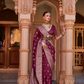 Banarasi Silk Blend Saree with Rich Zari Weaving