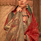 Elegant Banarasi Silk Saree with Striking Contrast Border