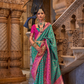 Elegant Banarasi Silk Saree with Striking Contrast Border