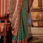 Elegant Banarasi Silk Saree with Striking Contrast Border