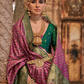 Elegant Banarasi Silk Saree with Striking Contrast Border