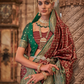 Elegant Banarasi Silk Saree with Striking Contrast Border