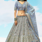 Luxury Silk Lehenga Set with Fine Hand Embroidery