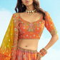 Luxury Silk Lehenga Set with Fine Hand Embroidery
