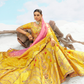 Luxury Silk Lehenga Set with Fine Hand Embroidery