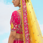 Luxury Silk Lehenga Set with Fine Hand Embroidery