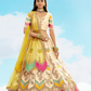 Luxury Silk Lehenga Set with Fine Hand Embroidery