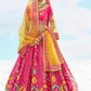 Luxury Silk Lehenga Set with Fine Hand Embroidery
