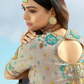 Luxury Silk Lehenga Set with Fine Hand Embroidery