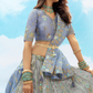 Luxury Silk Lehenga Set with Fine Hand Embroidery