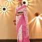 Chaap Handloom Weaving Silk Banarasi Saree with Traditional Charm