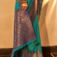 Chaap Handloom Weaving Silk Banarasi Saree with Traditional Charm