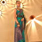 Chaap Handloom Weaving Silk Banarasi Saree with Traditional Charm