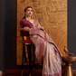 Elegant Handloom Woven Silk Saree with Classic Craftsmanship