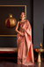 Elegant Handloom Woven Silk Saree with Classic Craftsmanship