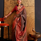 Elegant Handloom Woven Silk Saree with Classic Craftsmanship