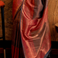 Elegant Handloom Woven Silk Saree with Classic Craftsmanship