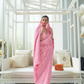Classic Lucknowi Saree with Elegant Chikankari Silk Weaving Touch