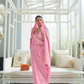Classic Lucknowi Saree with Elegant Chikankari Silk Weaving Touch