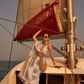 Chinon Nylon Saree with Elegant Handloom Weaving Design