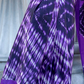 Contemporary Print Satin Crepe Saree with Chic Glossy Drape