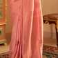 Handloom Woven Saree with Rich Copper Zari Detailing