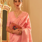 Handloom Woven Saree with Rich Copper Zari Detailing