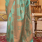 Handloom Woven Saree with Rich Copper Zari Detailing