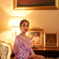 Handloom Woven Saree with Rich Copper Zari Detailing