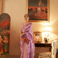 Handloom Woven Saree with Rich Copper Zari Detailing