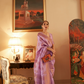Handloom Woven Saree with Rich Copper Zari Detailing