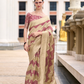 Cotton Linen Silk Saree with Subtle Texture - LaVante Fashion