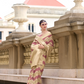 Cotton Linen Silk Saree with Subtle Texture - LaVante Fashion