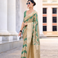 Cotton Linen Silk Saree with Subtle Texture - LaVante Fashion