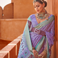 Graceful Patola Print Saree Set in Soft Cotton Silk Fabric