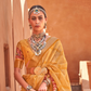Graceful Patola Print Saree Set in Soft Cotton Silk Fabric