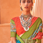 Graceful Patola Print Saree Set in Soft Cotton Silk Fabric