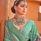 Graceful Patola Print Saree Set in Soft Cotton Silk Fabric